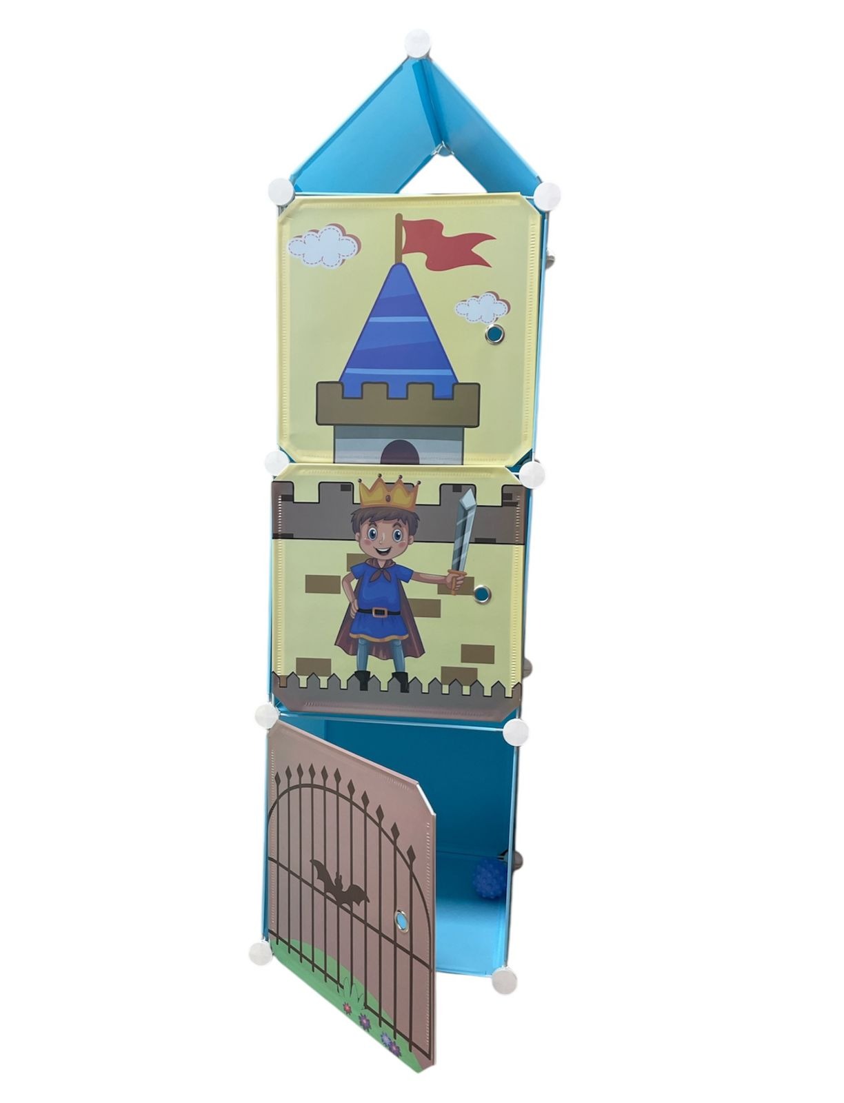 Vista 2 de Armario Organizador Ropa Y Juguetes x3 - 7: animales salvajes